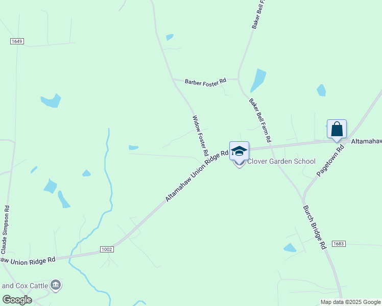map of restaurants, bars, coffee shops, grocery stores, and more near 2627 Lenore Drive in Burlington