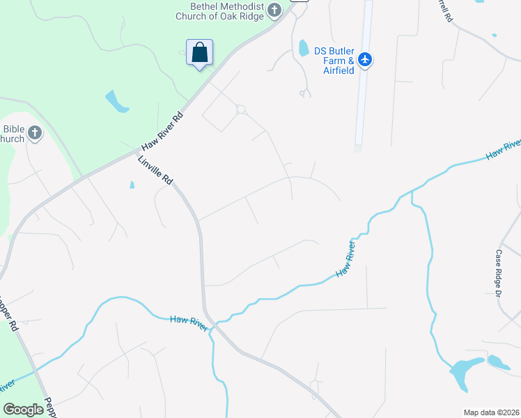 map of restaurants, bars, coffee shops, grocery stores, and more near 8404 Oakchester Court in Oak Ridge
