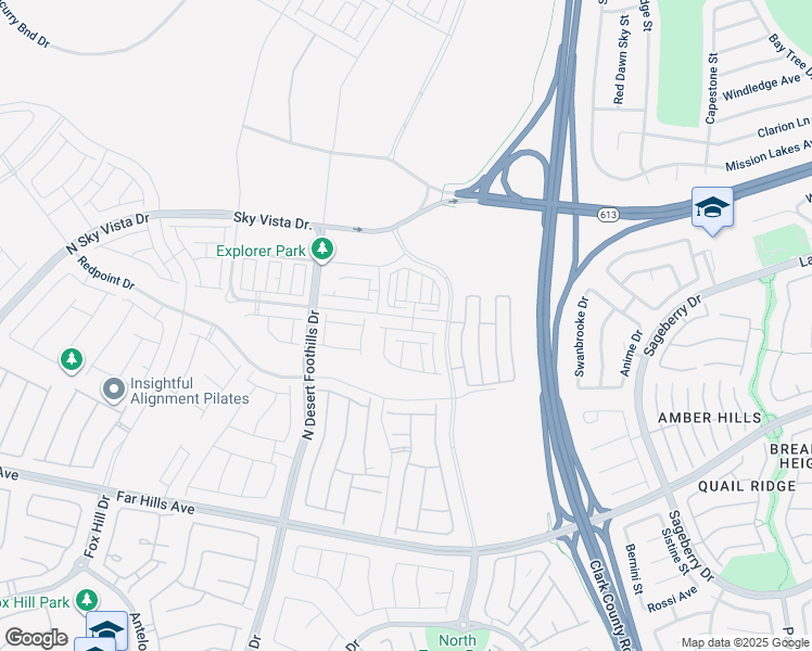 map of restaurants, bars, coffee shops, grocery stores, and more near 11592 Alpine Cove Avenue in Las Vegas