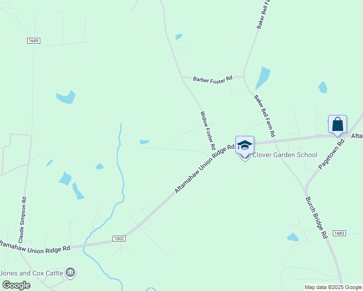map of restaurants, bars, coffee shops, grocery stores, and more near 2663 Lenore Drive in Burlington