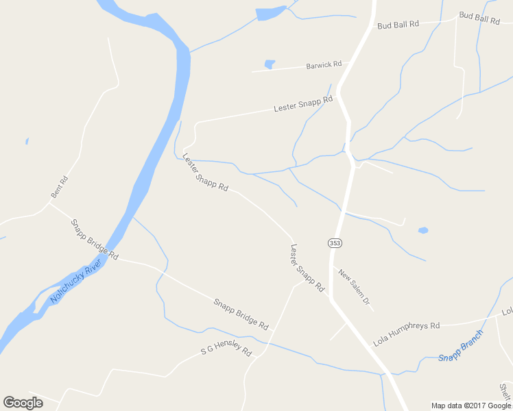 map of restaurants, bars, coffee shops, grocery stores, and more near 280 Lester Snapp Road in Limestone