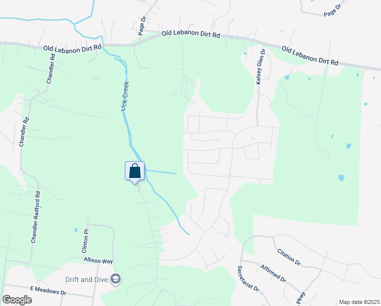 map of restaurants, bars, coffee shops, grocery stores, and more near 4045 Ethan Avenue in Mt. Juliet