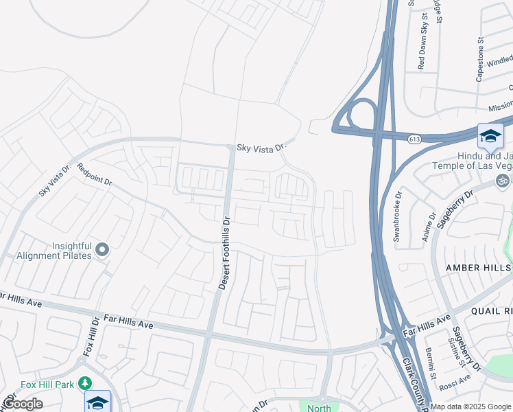 map of restaurants, bars, coffee shops, grocery stores, and more near 11640 Bearpaw Meadow Avenue in Las Vegas