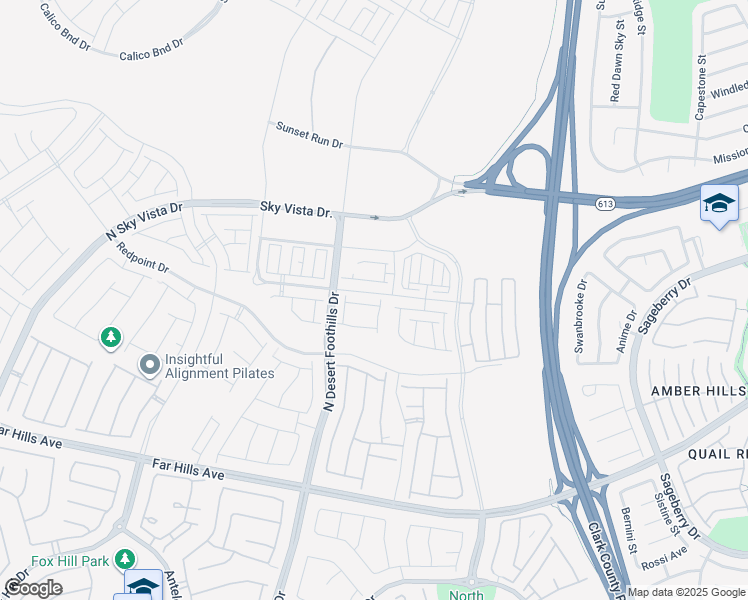 map of restaurants, bars, coffee shops, grocery stores, and more near 11640 Bearpaw Meadow Avenue in Las Vegas