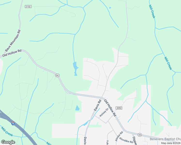 map of restaurants, bars, coffee shops, grocery stores, and more near 1709 Remington Point Court in Walkertown