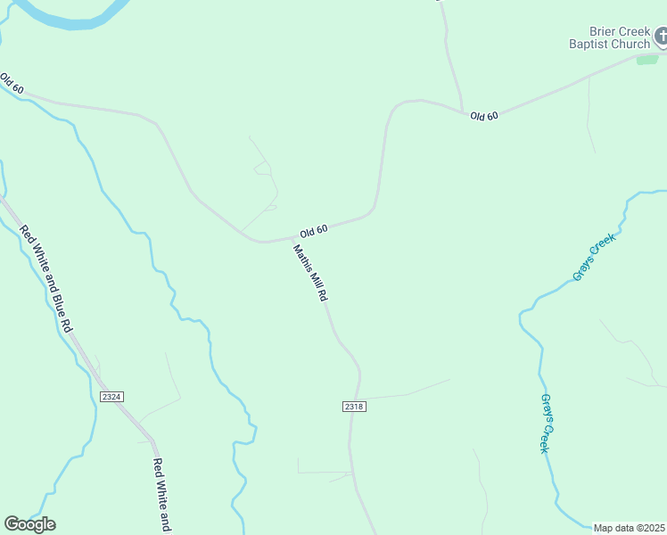 map of restaurants, bars, coffee shops, grocery stores, and more near 225 Mathis Mill Road in Roaring River
