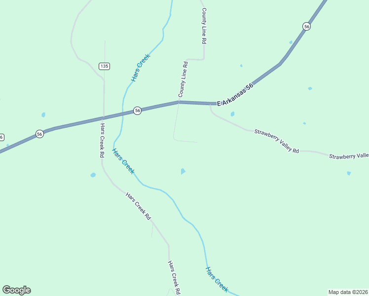 map of restaurants, bars, coffee shops, grocery stores, and more near 55 Wilkes Lane in Ash Flat