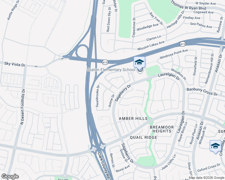 map of restaurants, bars, coffee shops, grocery stores, and more near 11156 Rose Reflet Place in Las Vegas