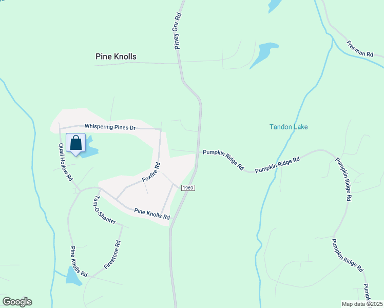 map of restaurants, bars, coffee shops, grocery stores, and more near 2555 Piney Grove Road in Kernersville