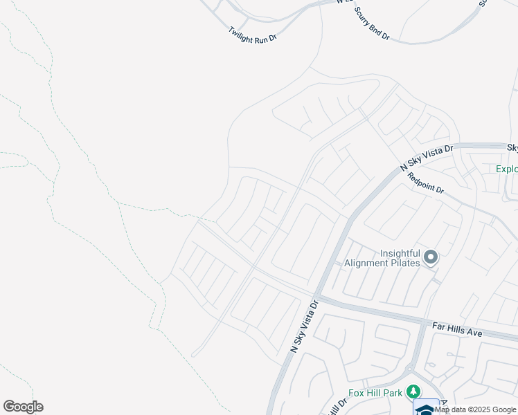 map of restaurants, bars, coffee shops, grocery stores, and more near 535 Preston Oak Lane in Las Vegas