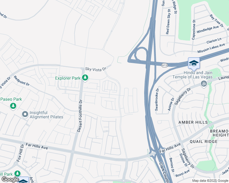 map of restaurants, bars, coffee shops, grocery stores, and more near 11551 Earth Stone Avenue in Las Vegas