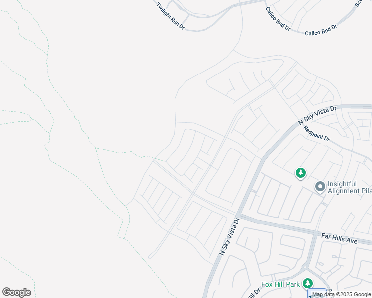 map of restaurants, bars, coffee shops, grocery stores, and more near 559 Clover Bar Lane in Las Vegas