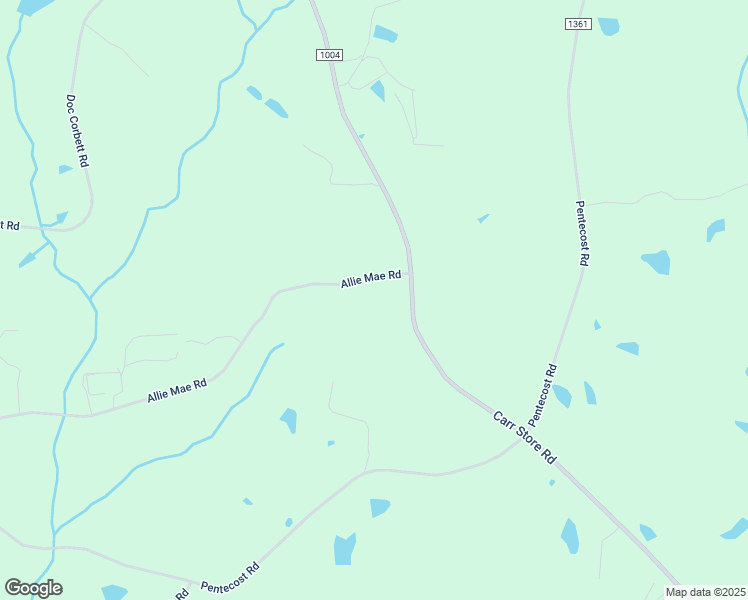 map of restaurants, bars, coffee shops, grocery stores, and more near 5600 Allie Mae Road in Cedar Grove