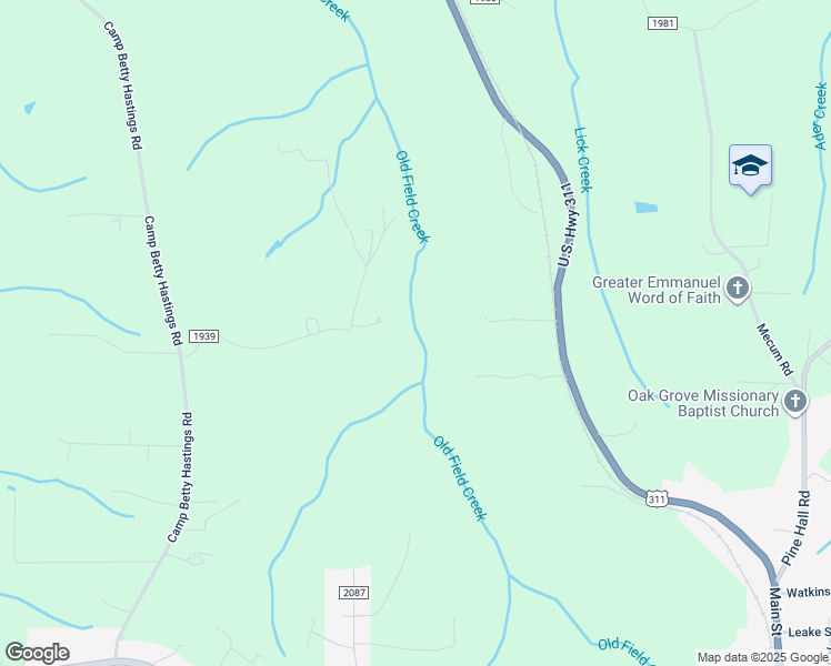 map of restaurants, bars, coffee shops, grocery stores, and more near 4820 Talley Road in Walkertown
