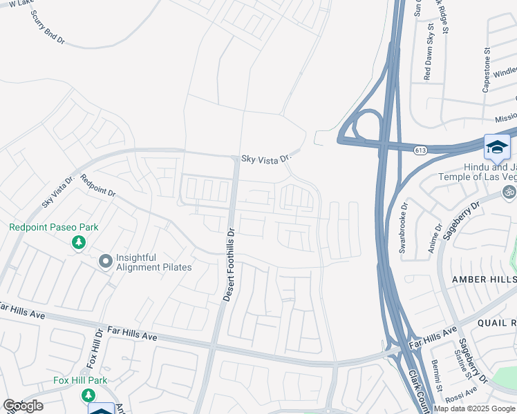 map of restaurants, bars, coffee shops, grocery stores, and more near 11703 Emerald Lake Avenue in Las Vegas