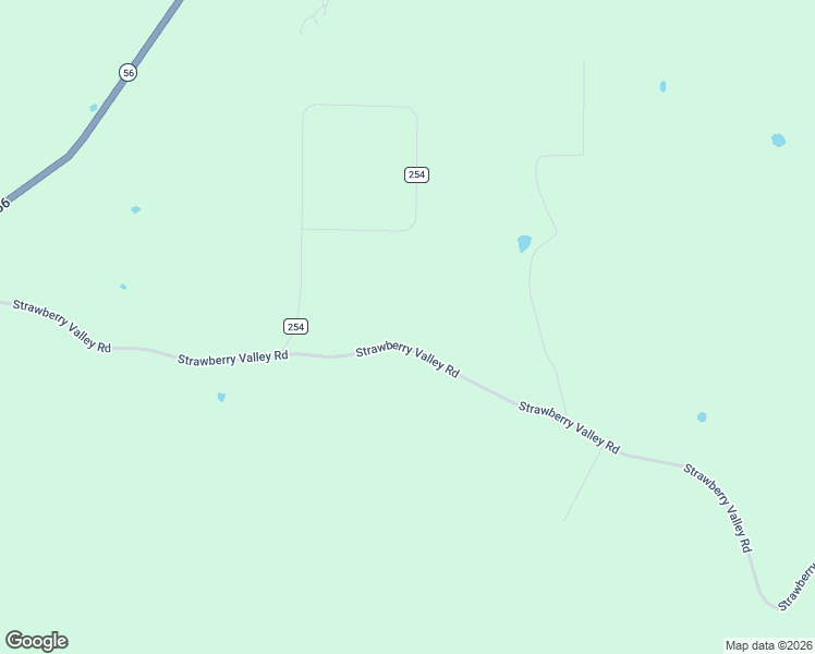 map of restaurants, bars, coffee shops, grocery stores, and more near 39 Strawberry Valley Road in Ash Flat