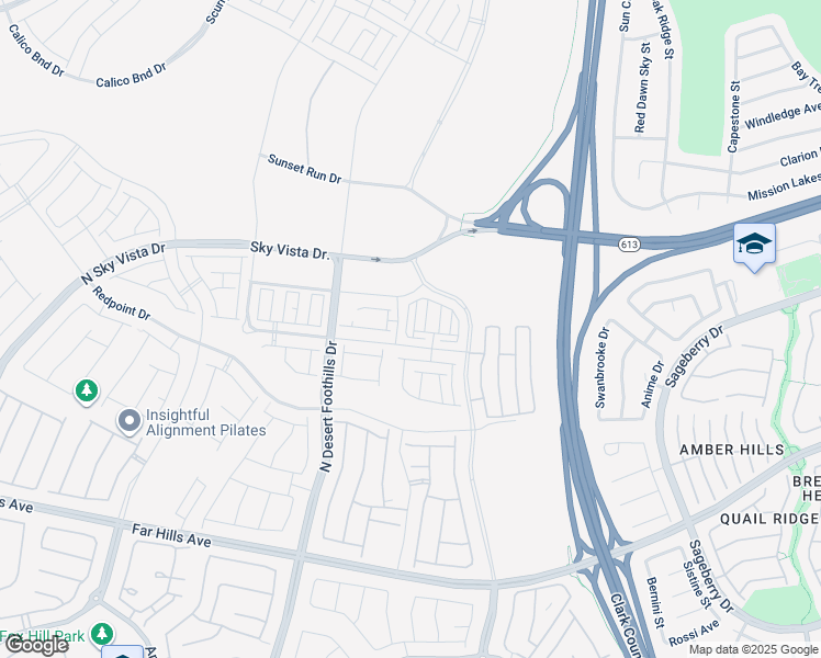 map of restaurants, bars, coffee shops, grocery stores, and more near 635 Pyrite Will Street in Las Vegas