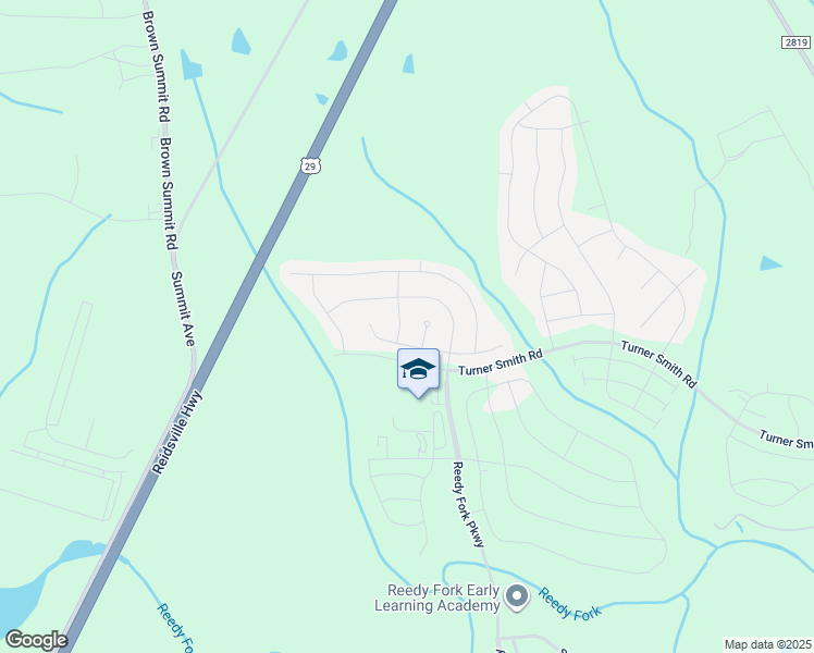 map of restaurants, bars, coffee shops, grocery stores, and more near 11 Shorthorn Court in Greensboro