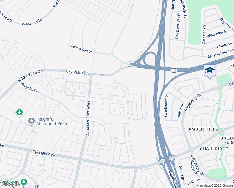 map of restaurants, bars, coffee shops, grocery stores, and more near 642 Solar Citrine Street in Las Vegas