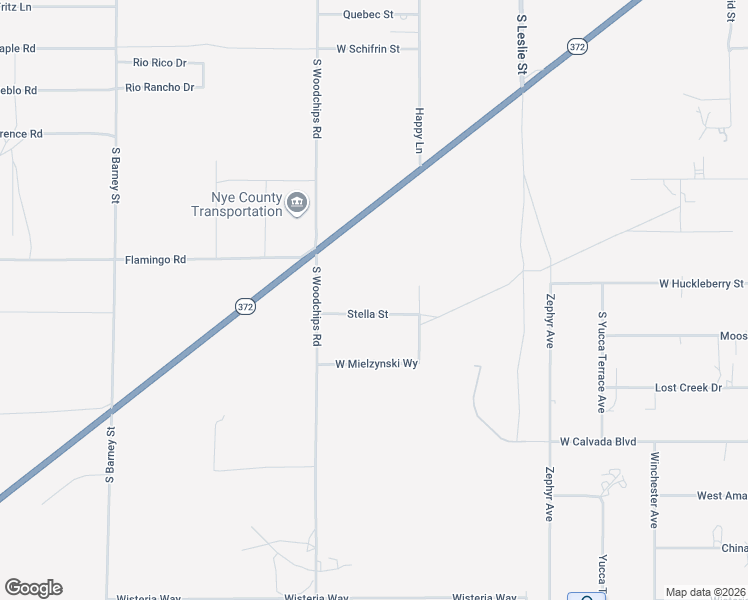 map of restaurants, bars, coffee shops, grocery stores, and more near 2360 Stella Street in Pahrump
