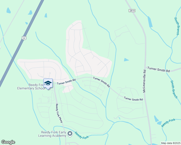 map of restaurants, bars, coffee shops, grocery stores, and more near 5503 Oakgate Drive in Greensboro