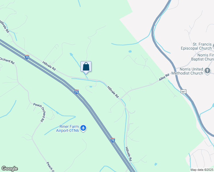 map of restaurants, bars, coffee shops, grocery stores, and more near 765 Hillvale Road in Andersonville