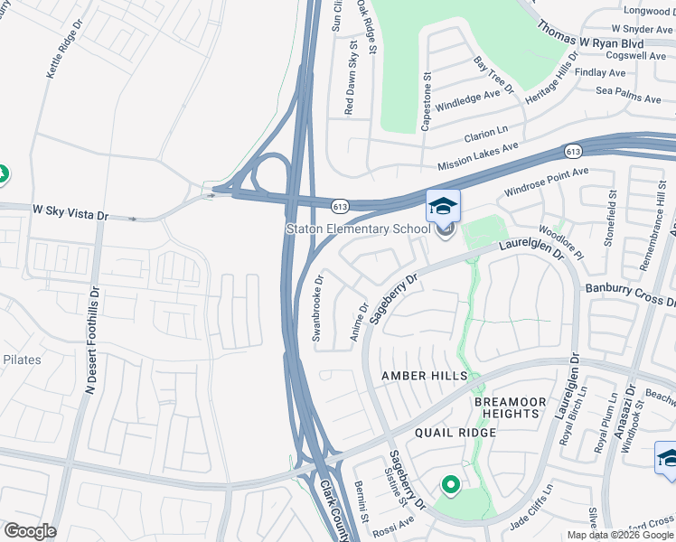 map of restaurants, bars, coffee shops, grocery stores, and more near 11224 Rose Reflet Place in Las Vegas