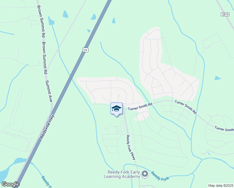 map of restaurants, bars, coffee shops, grocery stores, and more near 11 Shorthorn Court in Greensboro