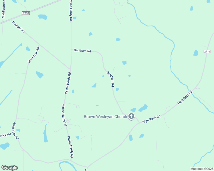 map of restaurants, bars, coffee shops, grocery stores, and more near 6158 Bentham Road in Gibsonville