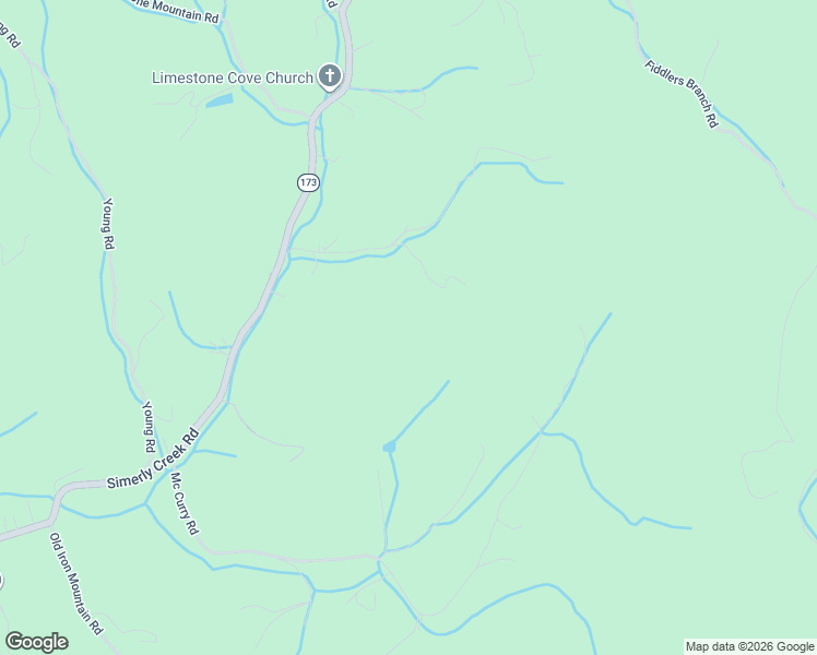 map of restaurants, bars, coffee shops, grocery stores, and more near 129 Edith Gouge Road in Unicoi
