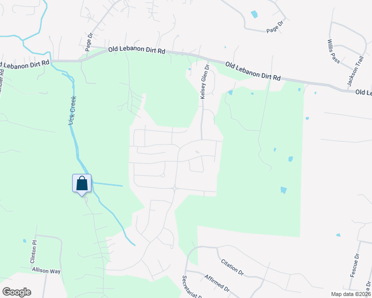map of restaurants, bars, coffee shops, grocery stores, and more near 3092 Oxford Drive in Mt. Juliet