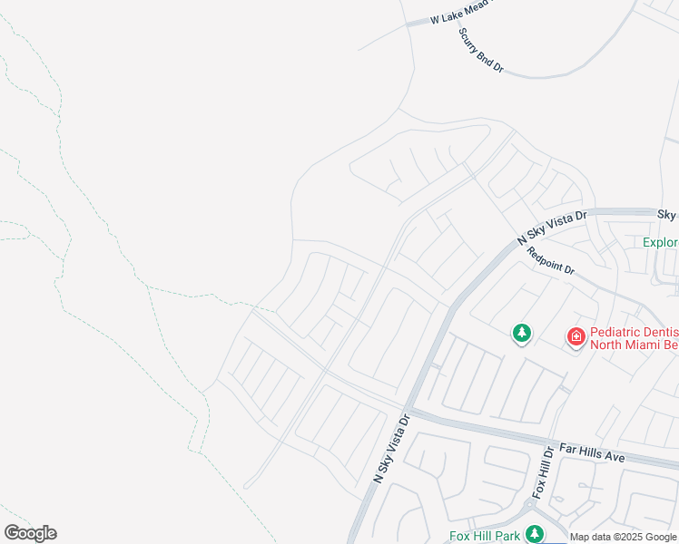 map of restaurants, bars, coffee shops, grocery stores, and more near 599 Preston Oak Lane in Las Vegas