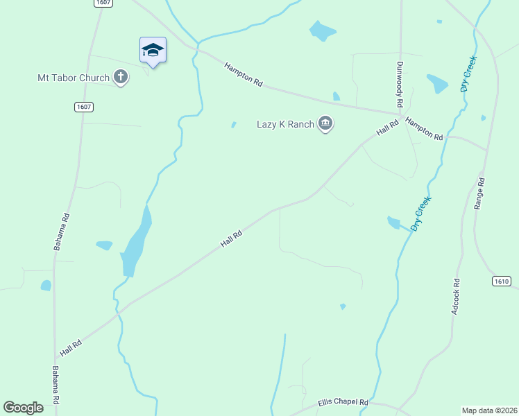 map of restaurants, bars, coffee shops, grocery stores, and more near 4209 Hall Road in Rougemont