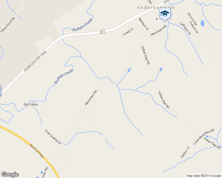 map of restaurants, bars, coffee shops, grocery stores, and more near 1574 Mountain Rd in Anderson