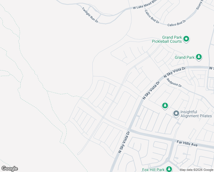 map of restaurants, bars, coffee shops, grocery stores, and more near 599 Preston Oak Lane in Las Vegas