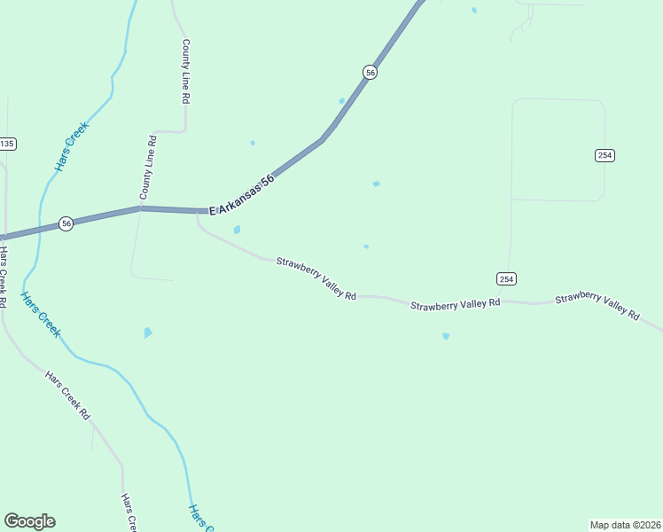 map of restaurants, bars, coffee shops, grocery stores, and more near 3 Strawberry Valley Road in Ash Flat