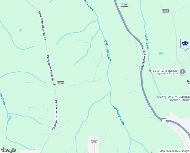 map of restaurants, bars, coffee shops, grocery stores, and more near 4820 Talley Road in Walkertown