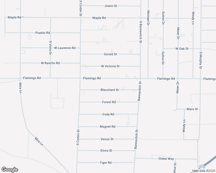 map of restaurants, bars, coffee shops, grocery stores, and more near 4260 Blanchard Street in Pahrump