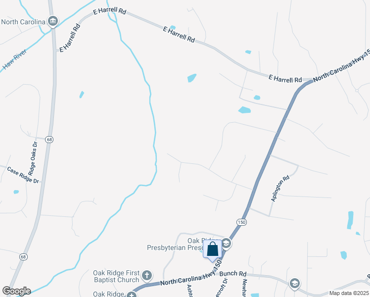 map of restaurants, bars, coffee shops, grocery stores, and more near 6599 Currieton Drive in Oak Ridge