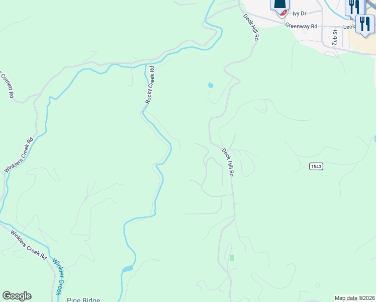 map of restaurants, bars, coffee shops, grocery stores, and more near 249 Rocky Maple Avenue in Boone