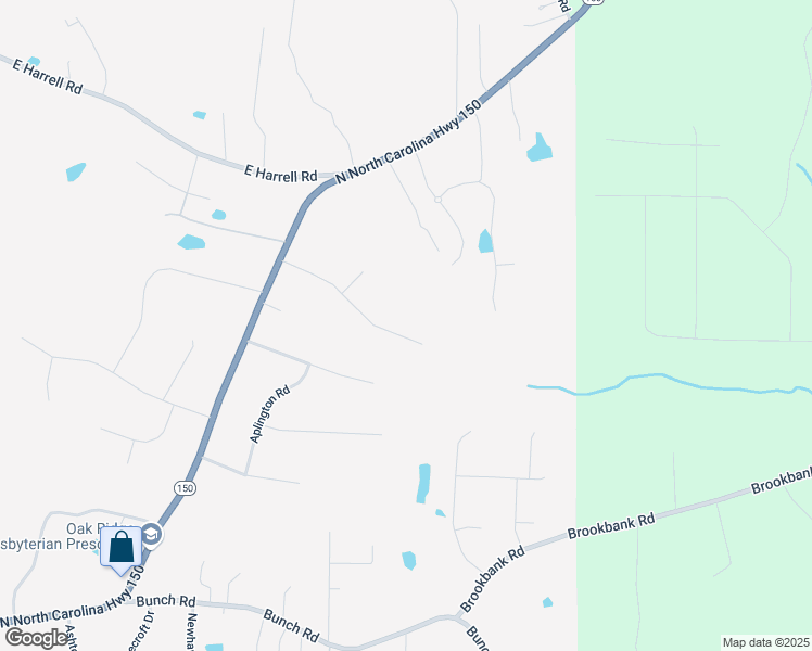 map of restaurants, bars, coffee shops, grocery stores, and more near 7800 Grey Fox Road in Oak Ridge