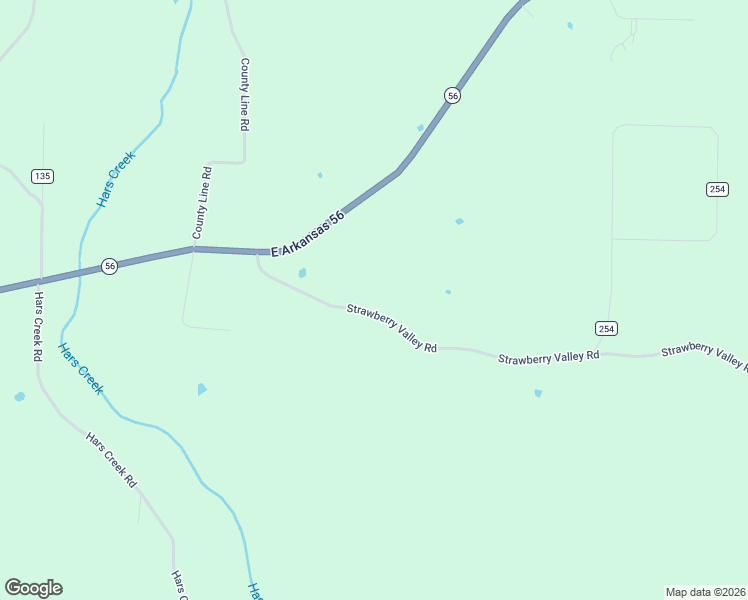 map of restaurants, bars, coffee shops, grocery stores, and more near 3 Strawberry Valley Road in Ash Flat