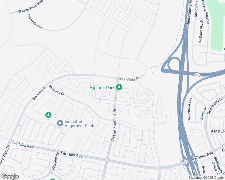 map of restaurants, bars, coffee shops, grocery stores, and more near 671 Sentinel Spire Street in Las Vegas