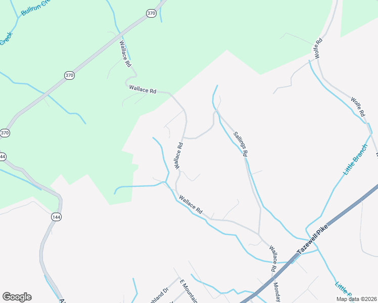 map of restaurants, bars, coffee shops, grocery stores, and more near 320 Wallace Road in Luttrell