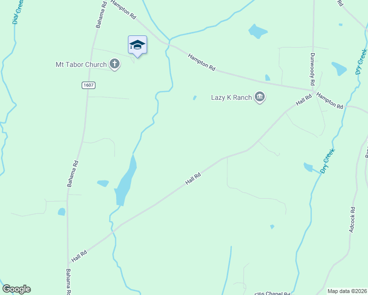 map of restaurants, bars, coffee shops, grocery stores, and more near 4209 Hall Road in Rougemont