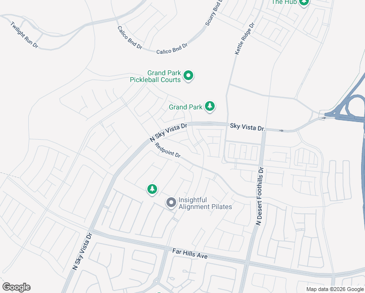 map of restaurants, bars, coffee shops, grocery stores, and more near 12063 Glentana View Street in Las Vegas