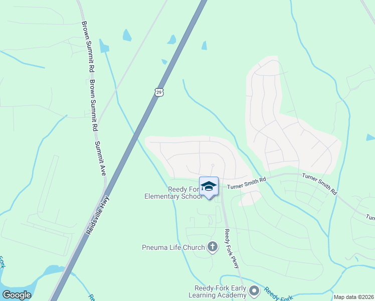 map of restaurants, bars, coffee shops, grocery stores, and more near 4904 Red Poll Drive in Greensboro