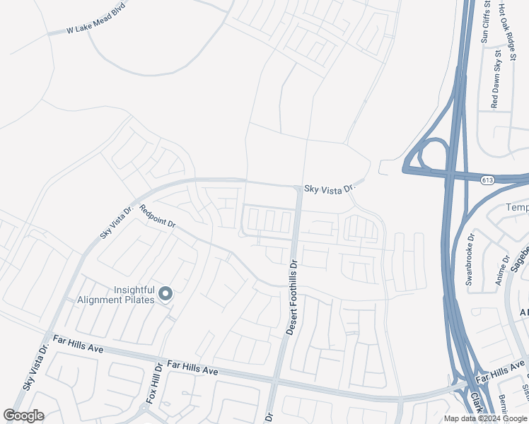 map of restaurants, bars, coffee shops, grocery stores, and more near 671 Agate Bridge Street in Las Vegas