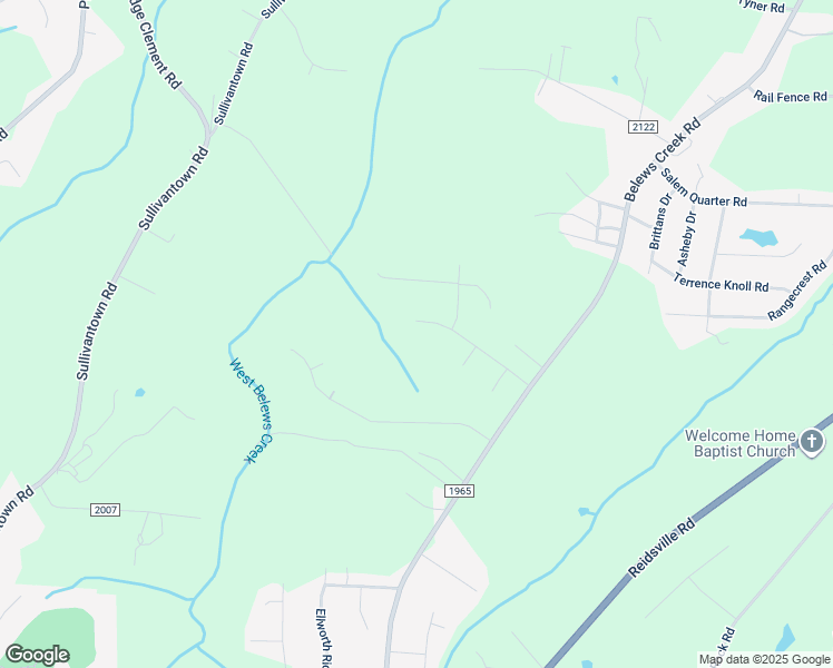 map of restaurants, bars, coffee shops, grocery stores, and more near 6586 Riverwood Road in Walkertown