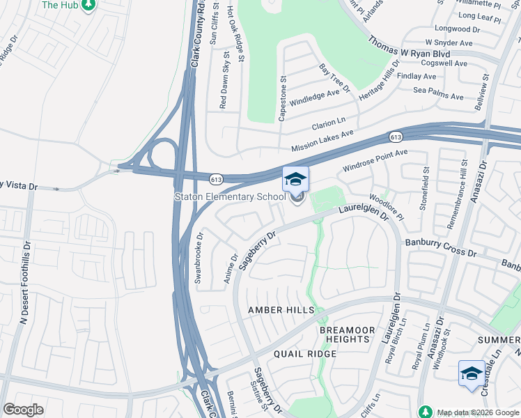 map of restaurants, bars, coffee shops, grocery stores, and more near 11076 Whooping Crane Lane in Las Vegas